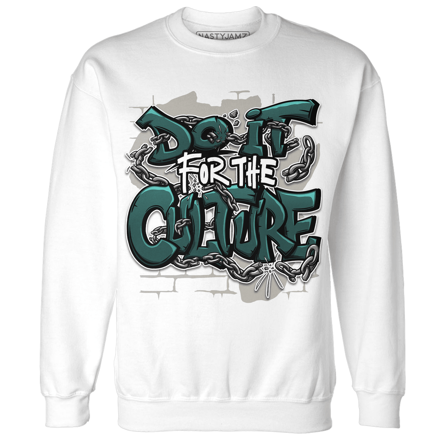 Oxidized Green 4s Sweatshirt Match Do It For Culture - NastyJamz
