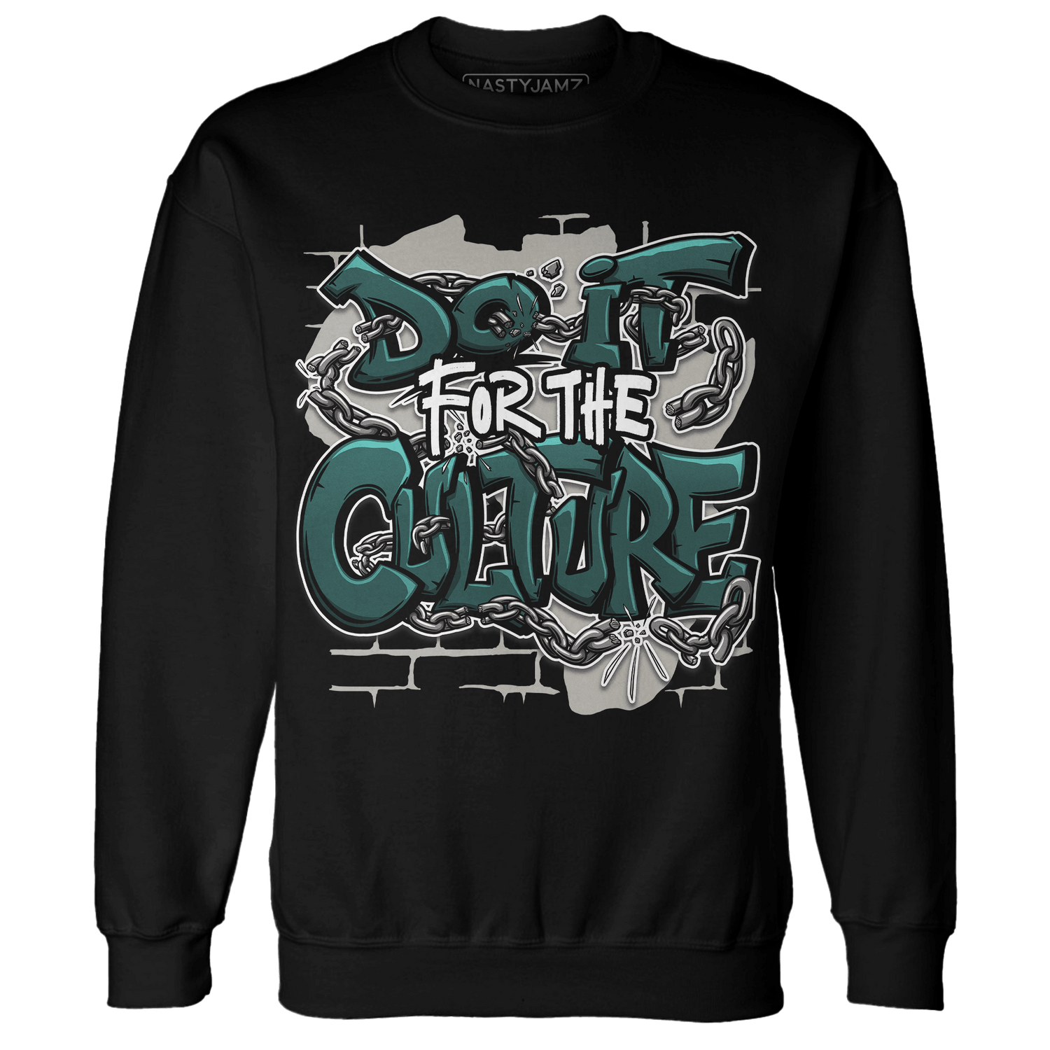 Oxidized Green 4s Sweatshirt Match Do It For Culture - NastyJamz