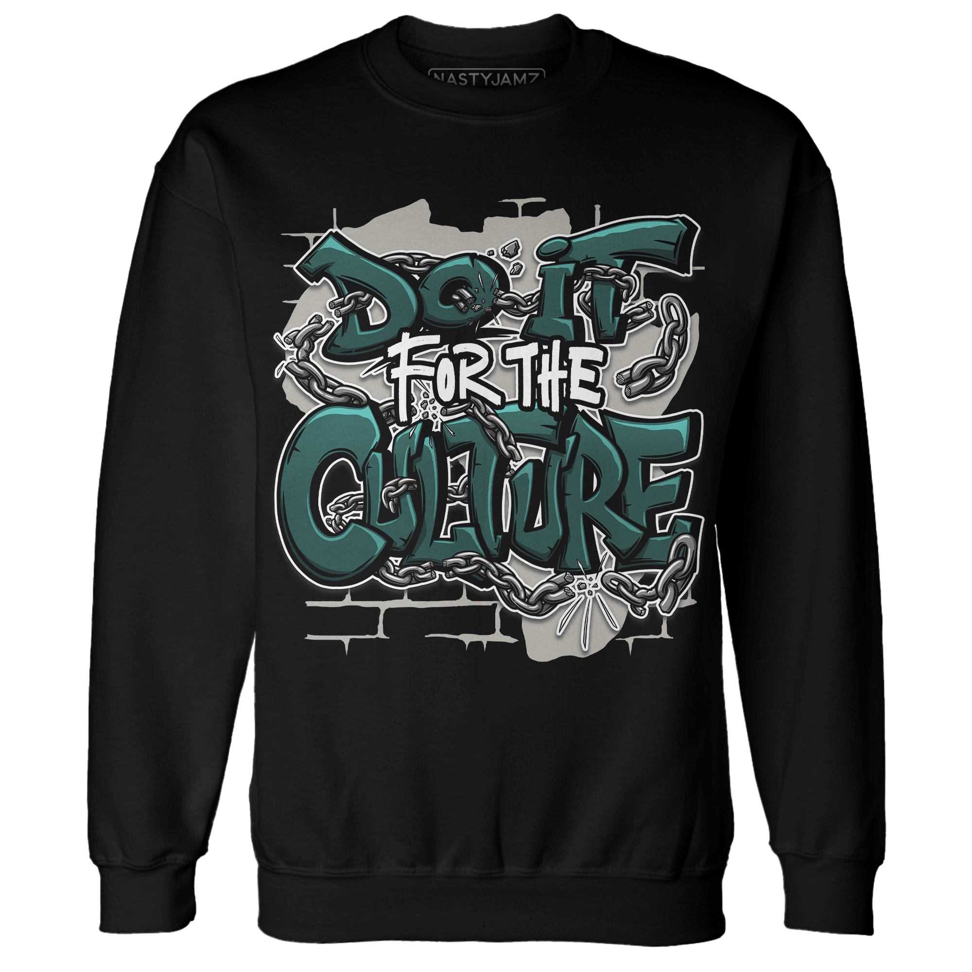 Oxidized Green 4s Sweatshirt Match Do It For Culture - NastyJamz