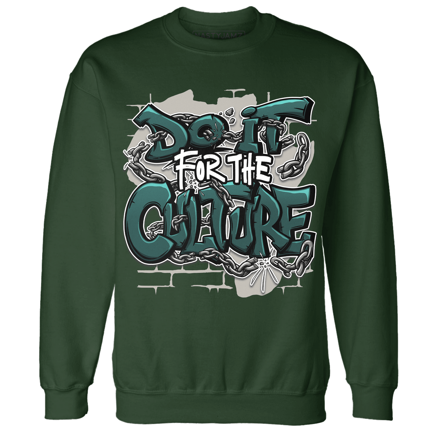 Oxidized Green 4s Sweatshirt Match Do It For Culture - NastyJamz