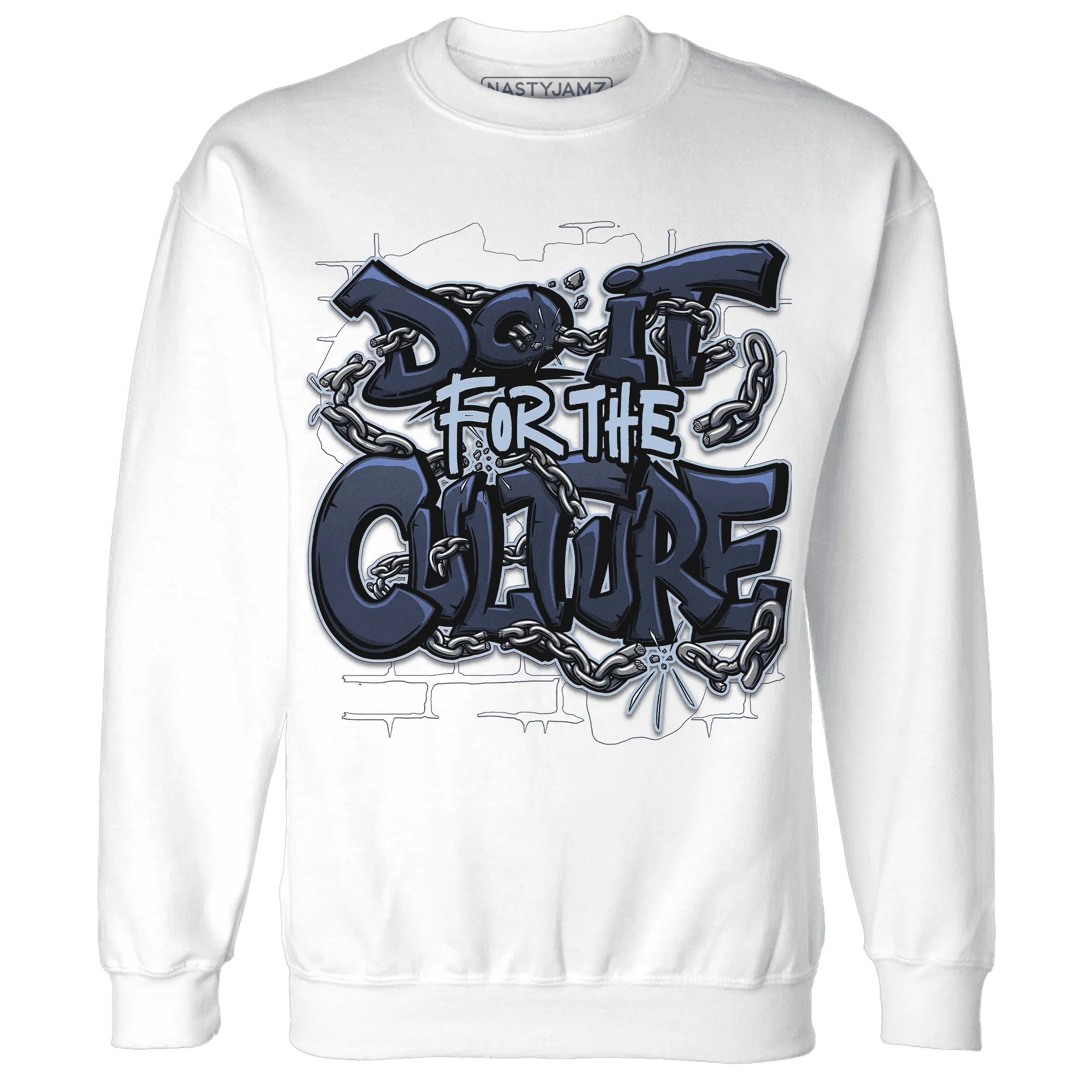 White-Navy-6s-Sweatshirt-Match-Do-It-For-Culture