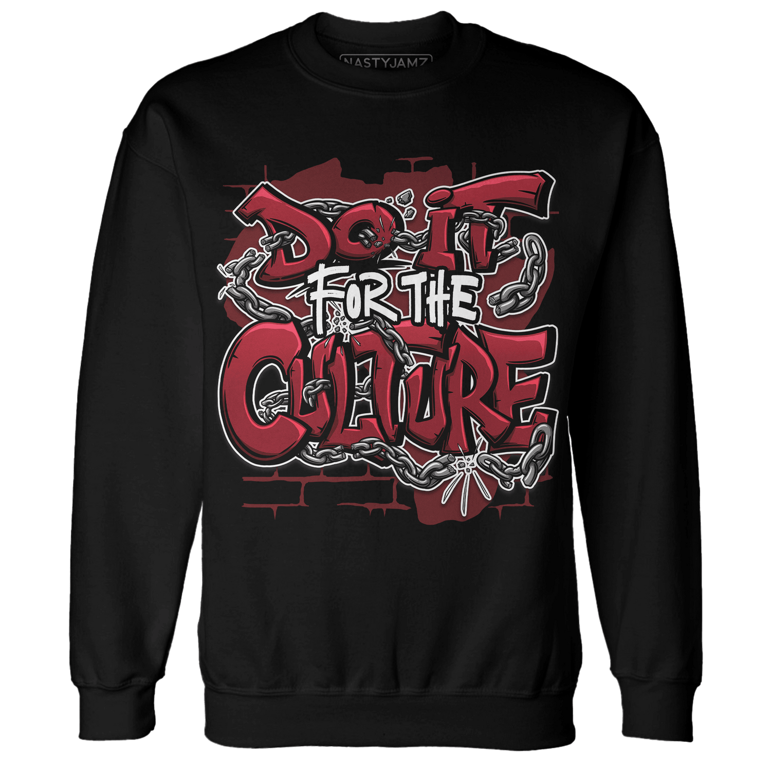 Cherry 12s Sweatshirt Match Do It For Culture - NastyJamz