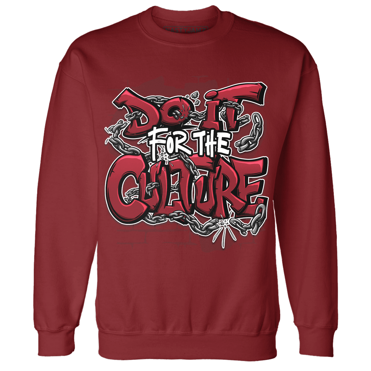 Cherry 12s Sweatshirt Match Do It For Culture - NastyJamz