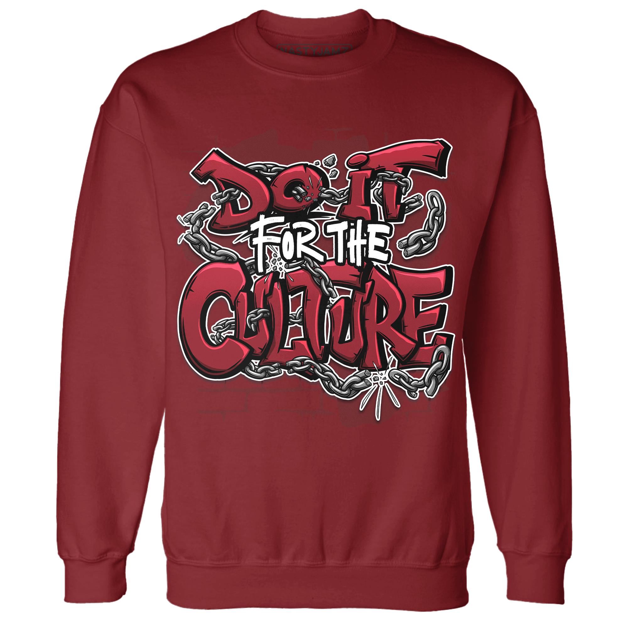 Cherry 12s Sweatshirt Match Do It For Culture - NastyJamz