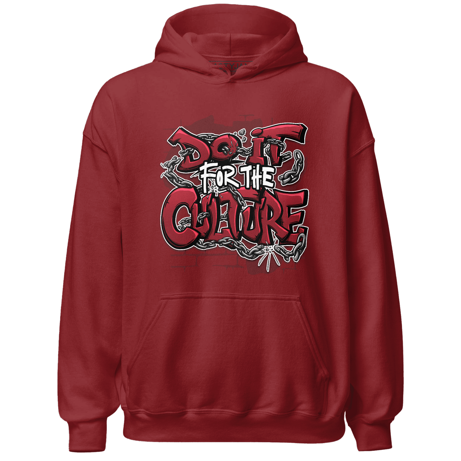 Cherry 12s Hoodie Match Do It For Culture - NastyJamz