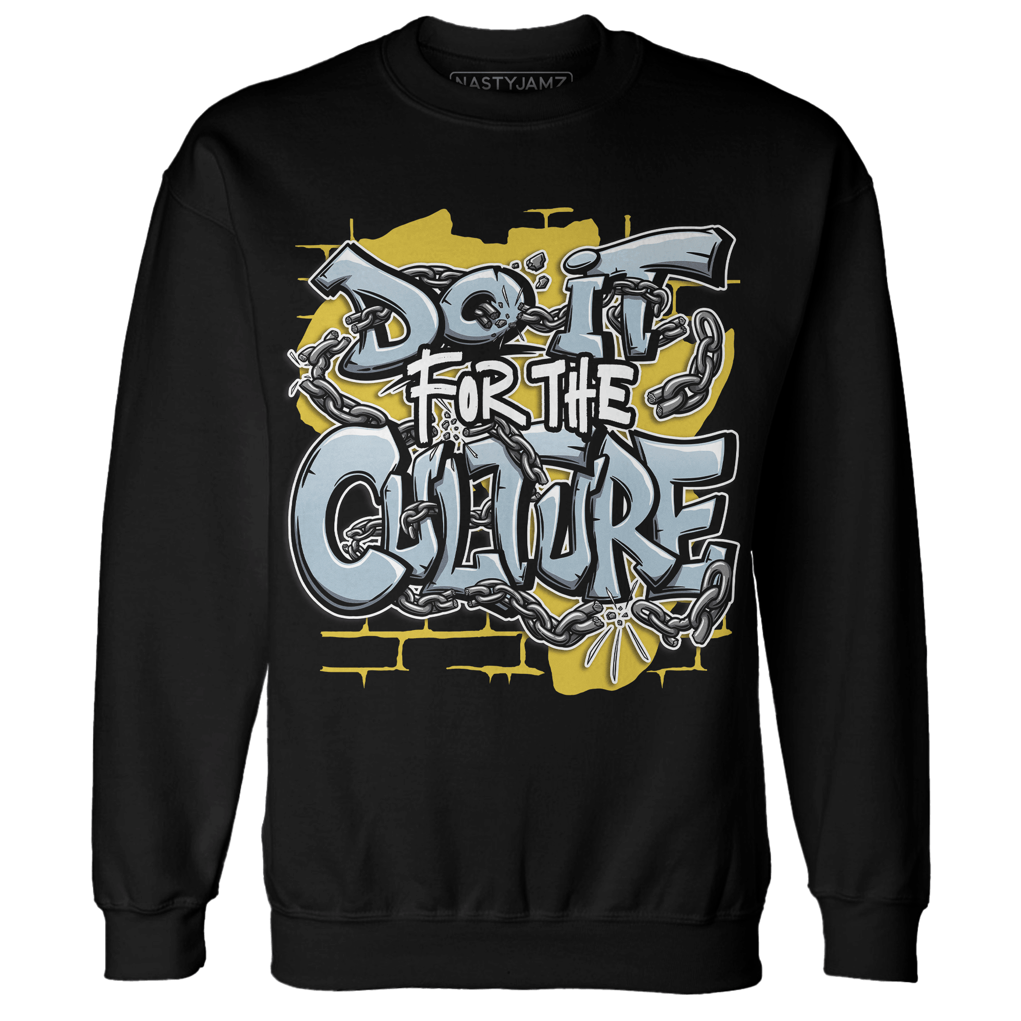 Blue Grey 13s Sweatshirt Match Do It For Culture - NastyJamz