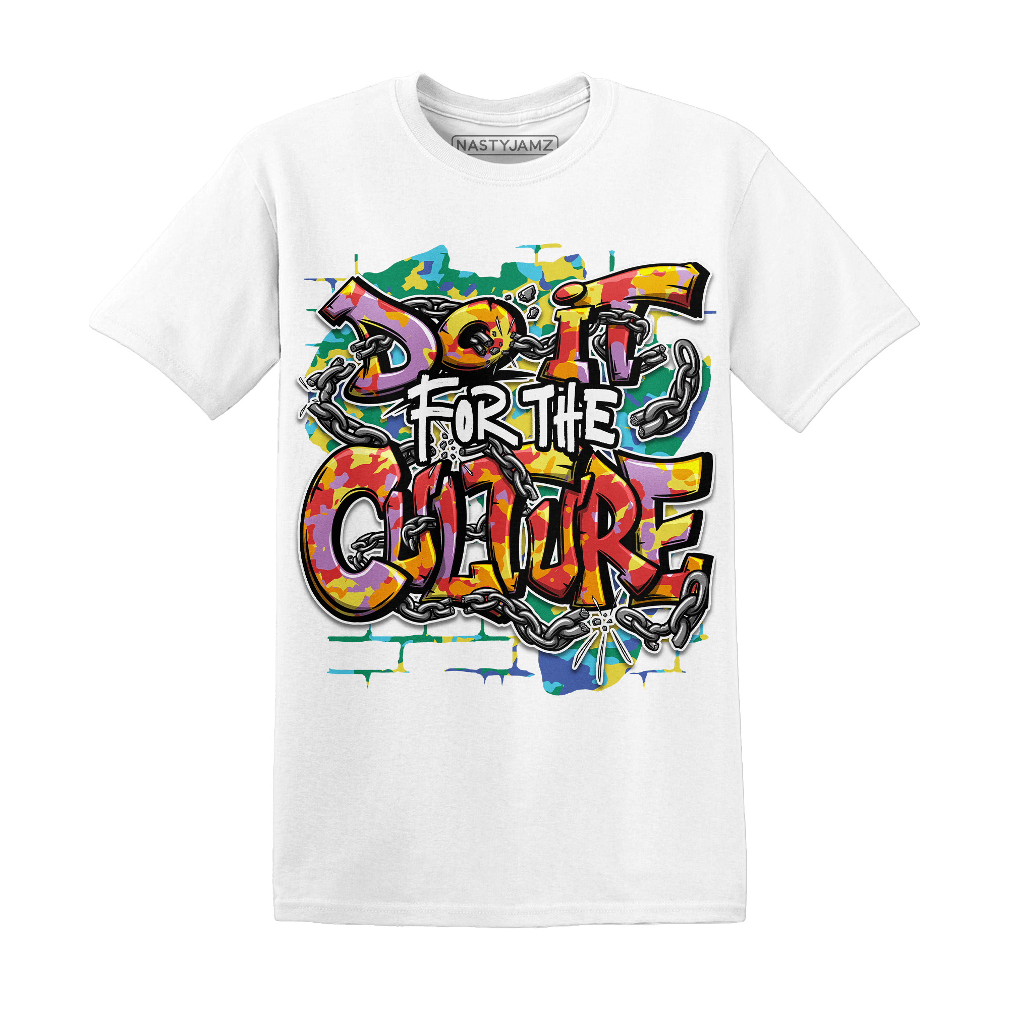 Mid GS Six Championships 1s T Shirt Match Do It For Culture - NastyJamz