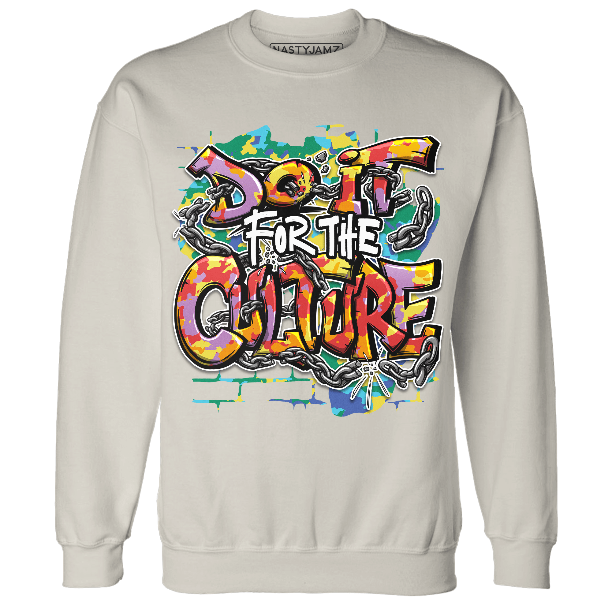 Mid GS Six Championships 1s Sweatshirt Match Do It For Culture - NastyJamz