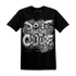 Retro High OG Black White 1s T Shirt Match Do It For Culture - NastyJamz