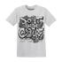 Retro High OG Black White 1s T Shirt Match Do It For Culture - NastyJamz
