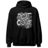 Retro High OG Black White 1s Hoodie Match Do It For Culture - NastyJamz