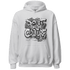 Retro High OG Black White 1s Hoodie Match Do It For Culture - NastyJamz