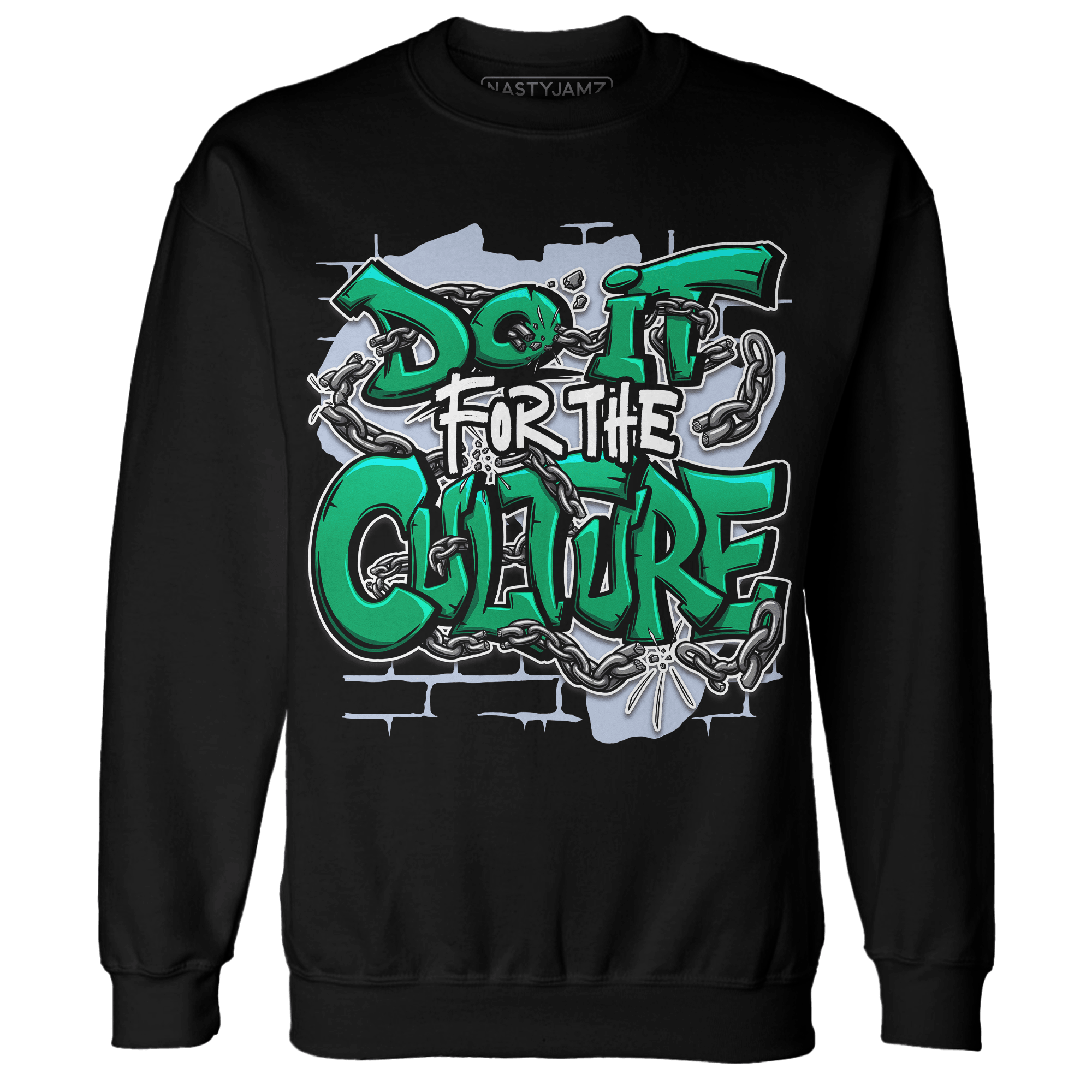 Lucky Green 5s Sweatshirt Match Do It For Culture - NastyJamz