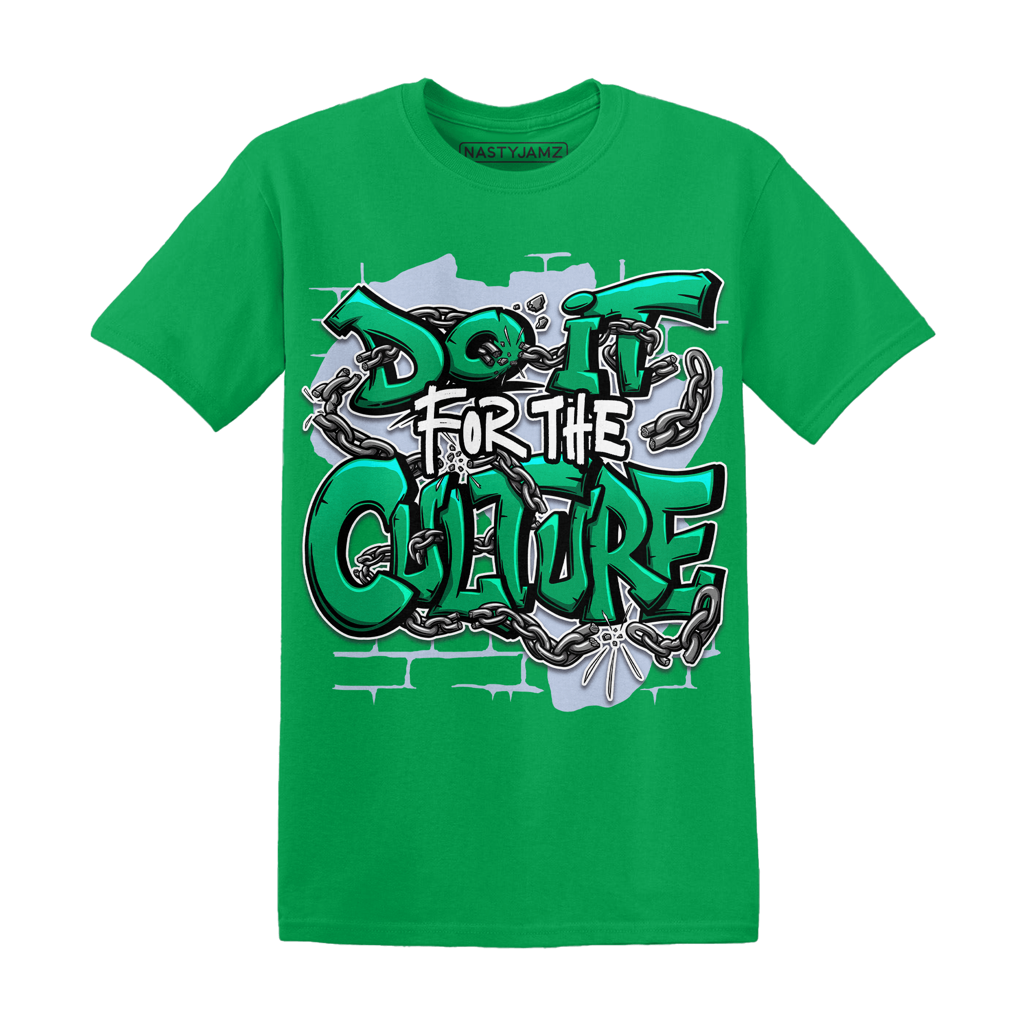 Lucky Green 5s T Shirt Match Do It For Culture - NastyJamz