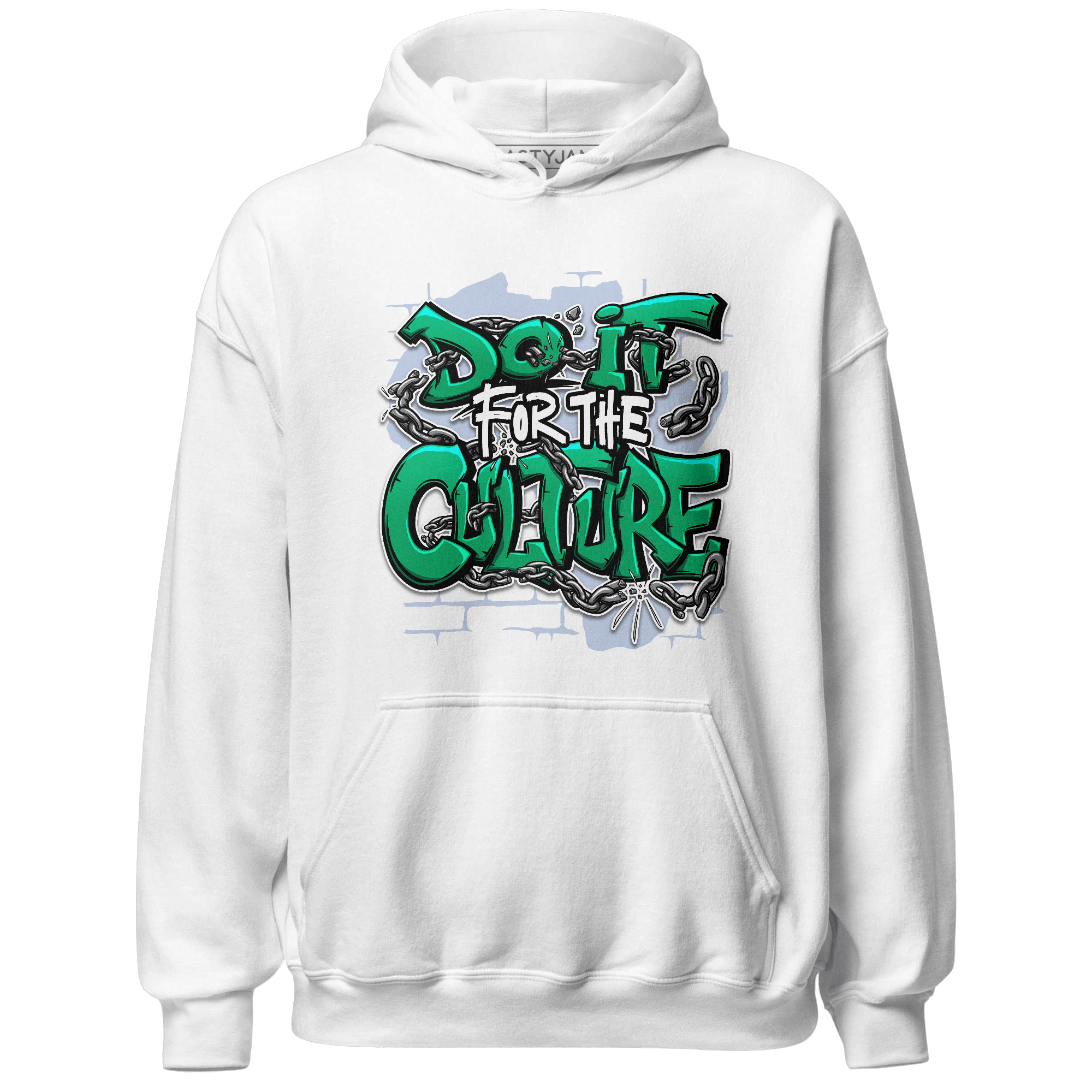 Lucky Green 5s Hoodie Match Do It For Culture - NastyJamz