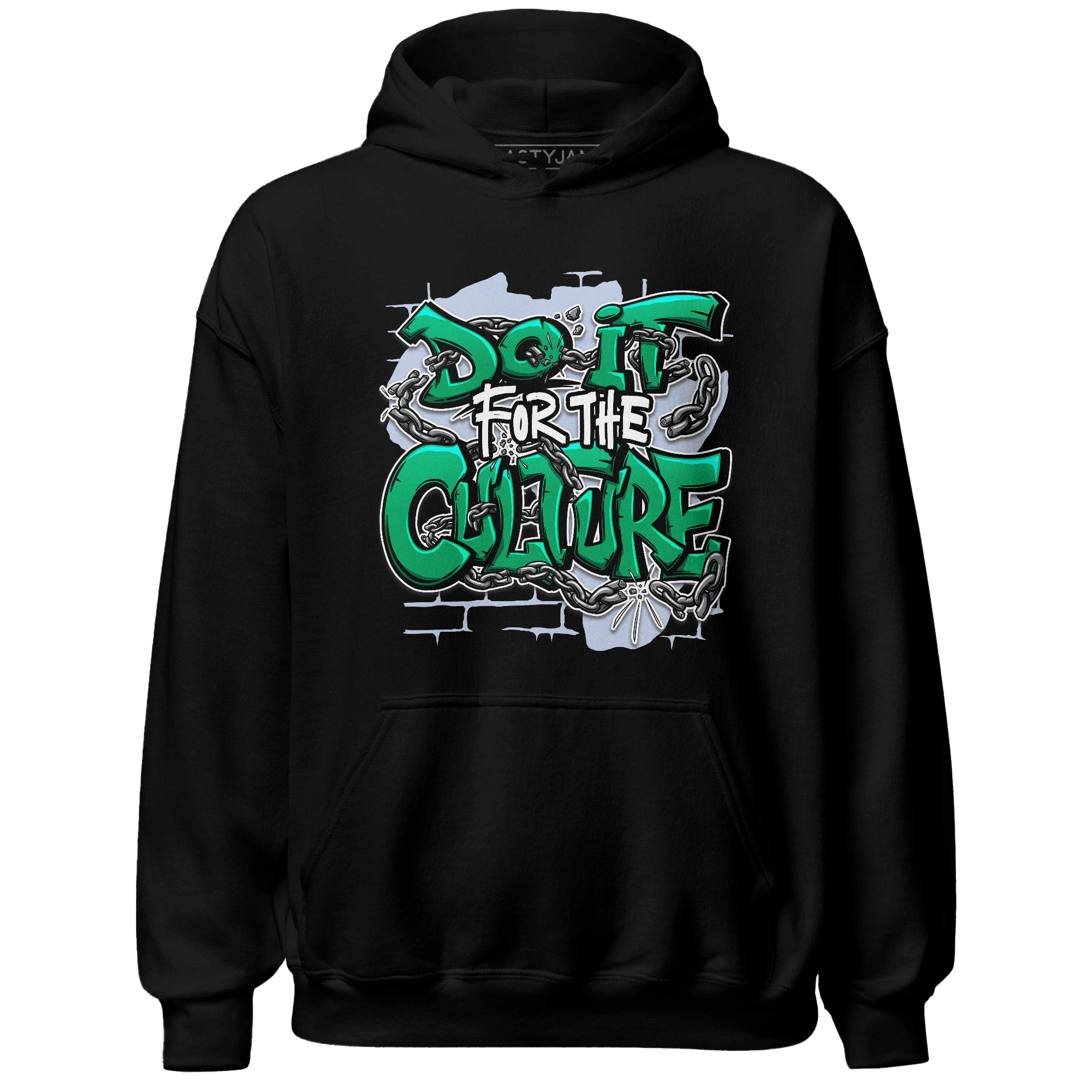 Lucky Green 5s Hoodie Match Do It For Culture - NastyJamz