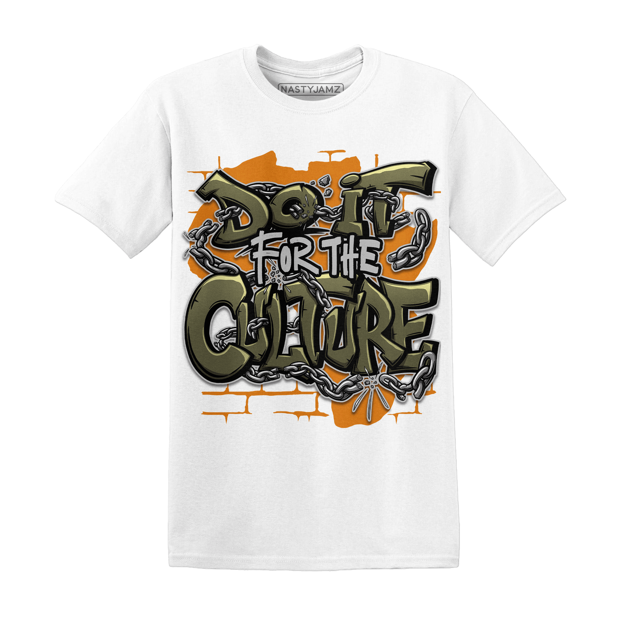 Olive 5s T Shirt Match Do It For Culture - NastyJamz
