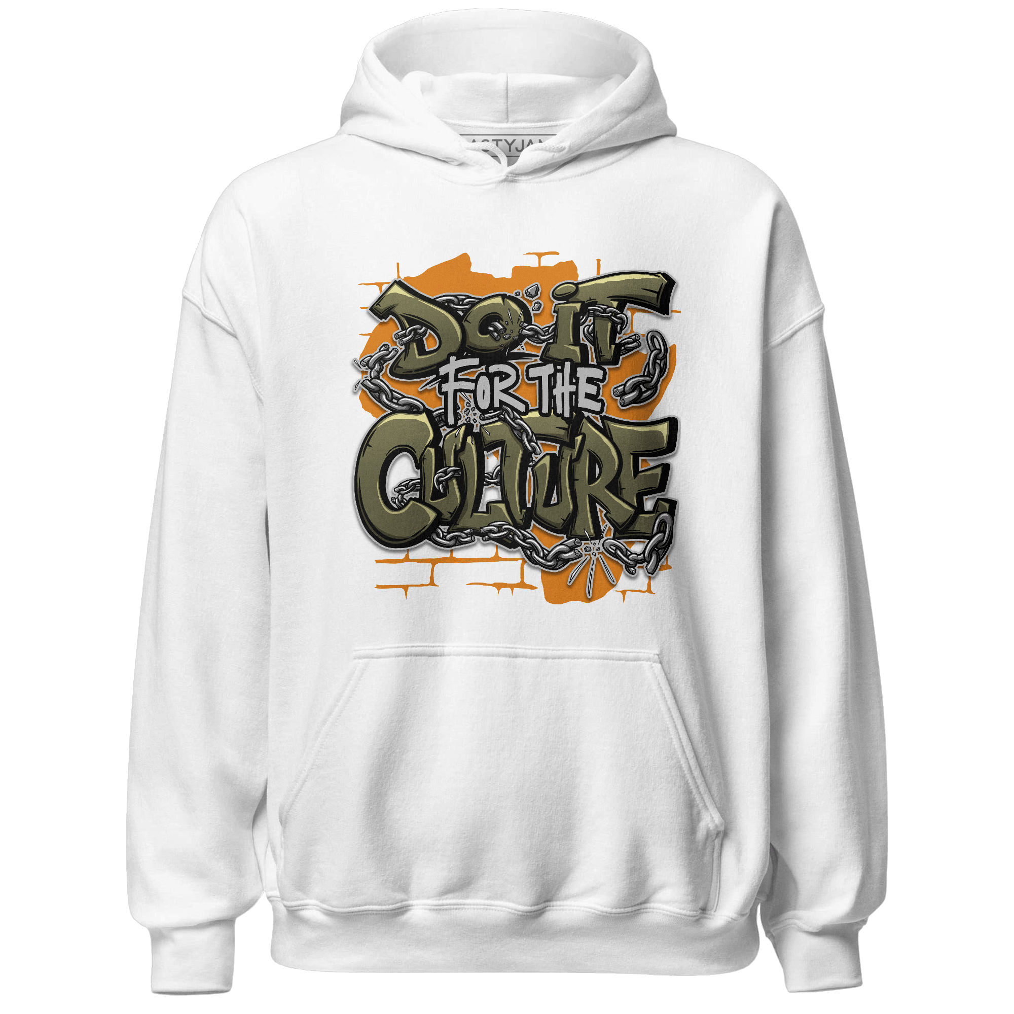 Olive 5s Hoodie Match Do It For Culture - NastyJamz