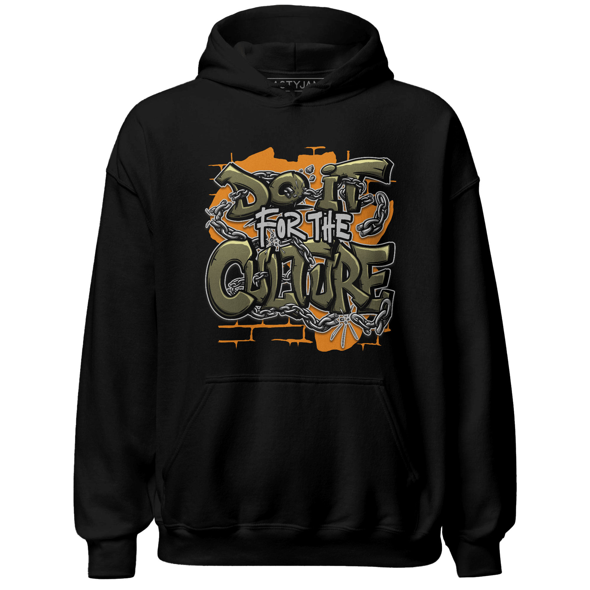 Olive 5s Hoodie Match Do It For Culture - NastyJamz