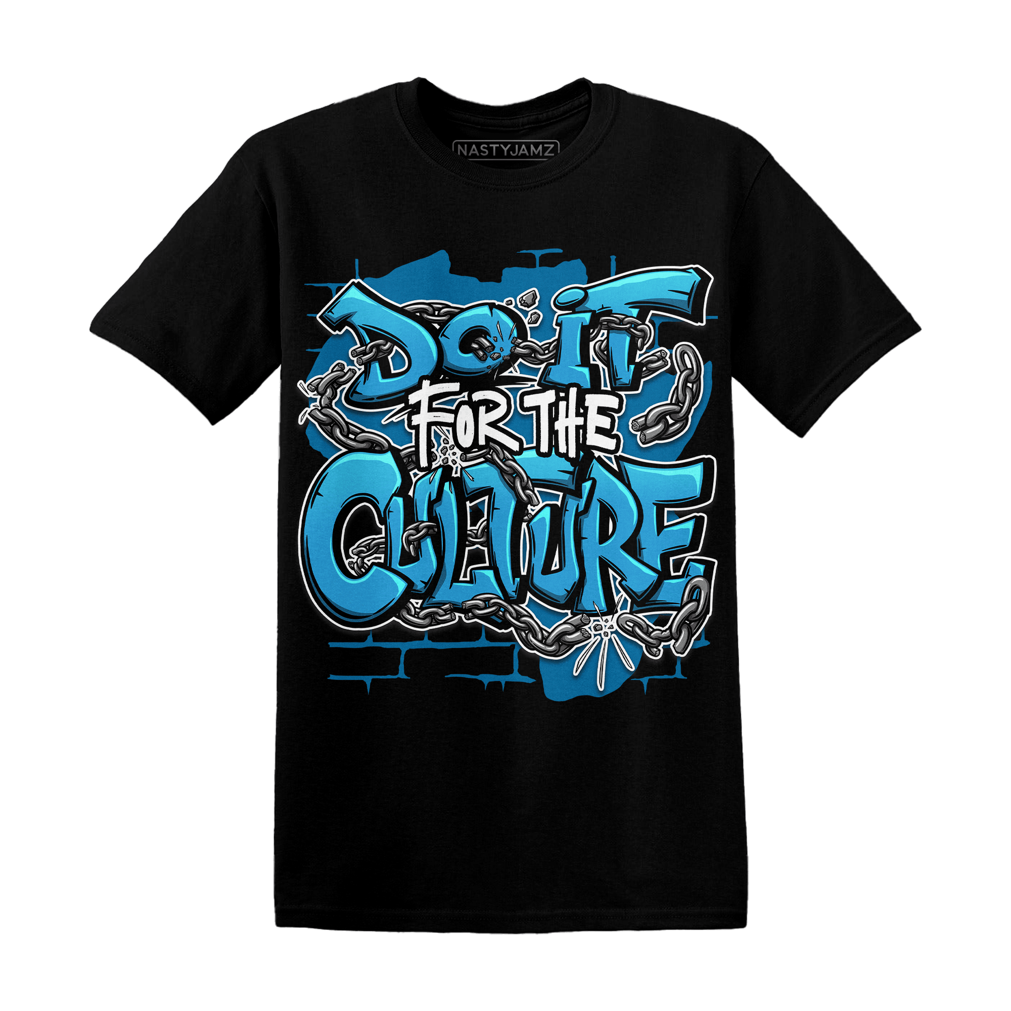 Powder Blue 9s T Shirt Match Do It For Culture - NastyJamz