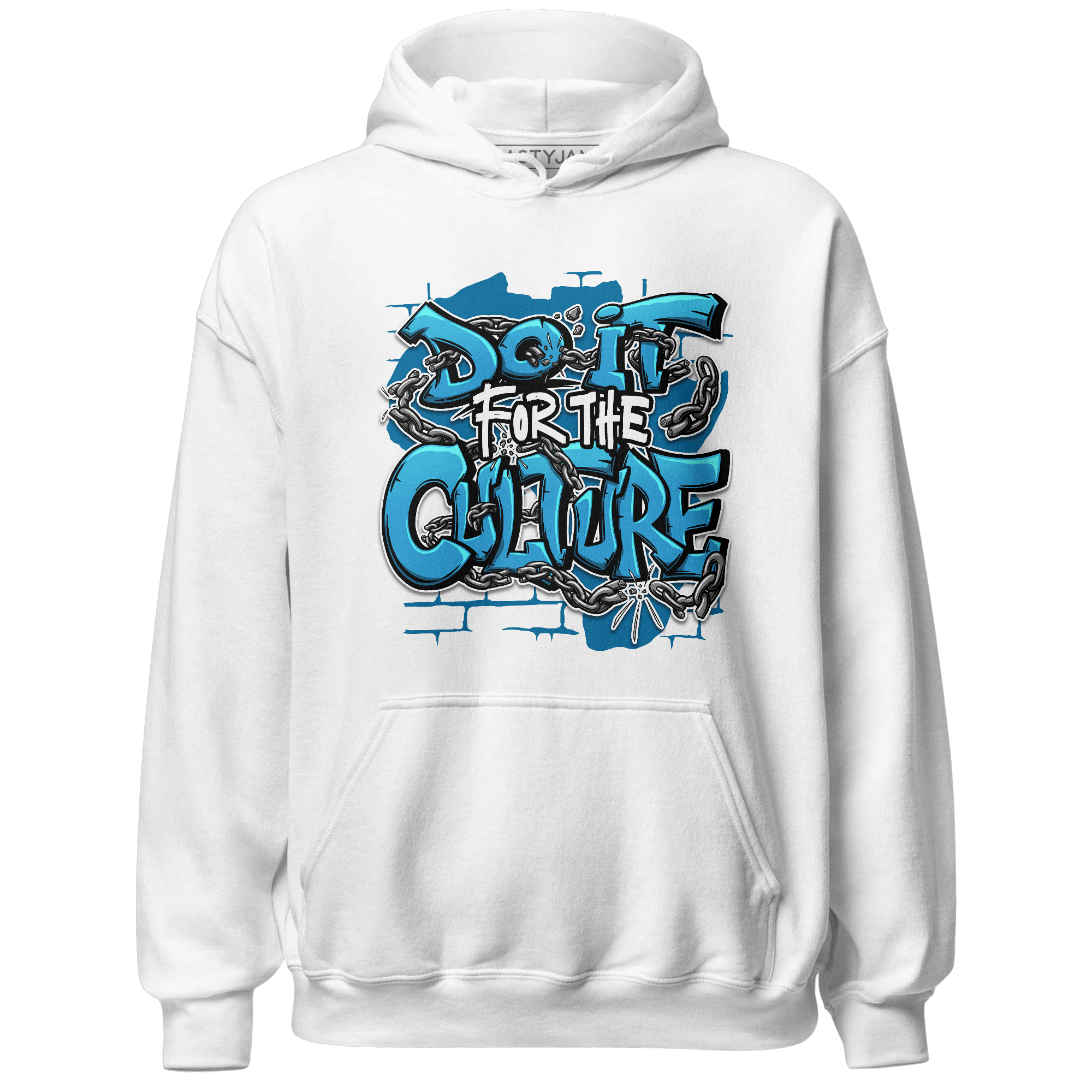 Powder Blue 9s Hoodie Match Do It For Culture - NastyJamz