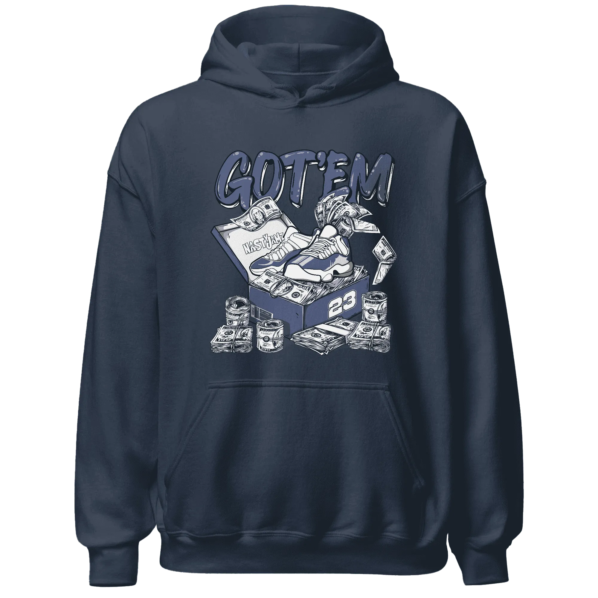 Low-Diffused-Blue-11s-Hoodie-Match-Dollar-Sneaker-Box