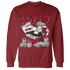 Retro Red Taxi 12s Sweatshirt Match Dollar Sneaker Box - NastyJamz