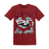 Retro Red Taxi 12s T Shirt Match Dollar Sneaker Box - NastyJamz