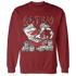Dune Red 13s Sweatshirt Match Dollar Sneaker Box - NastyJamz