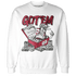 High 85 Metallic Burgundy 1s Sweatshirt Match Dollar Sneaker Box - NastyJamz