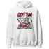 High 85 Metallic Burgundy 1s Hoodie Match Dollar Sneaker Box - NastyJamz