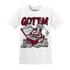 High White Team Red 1s T Shirt Match Dollar Sneaker Box - NastyJamz