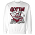 High White Team Red 1s Sweatshirt Match Dollar Sneaker Box - NastyJamz