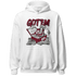 High White Team Red 1s Hoodie Match Dollar Sneaker Box - NastyJamz
