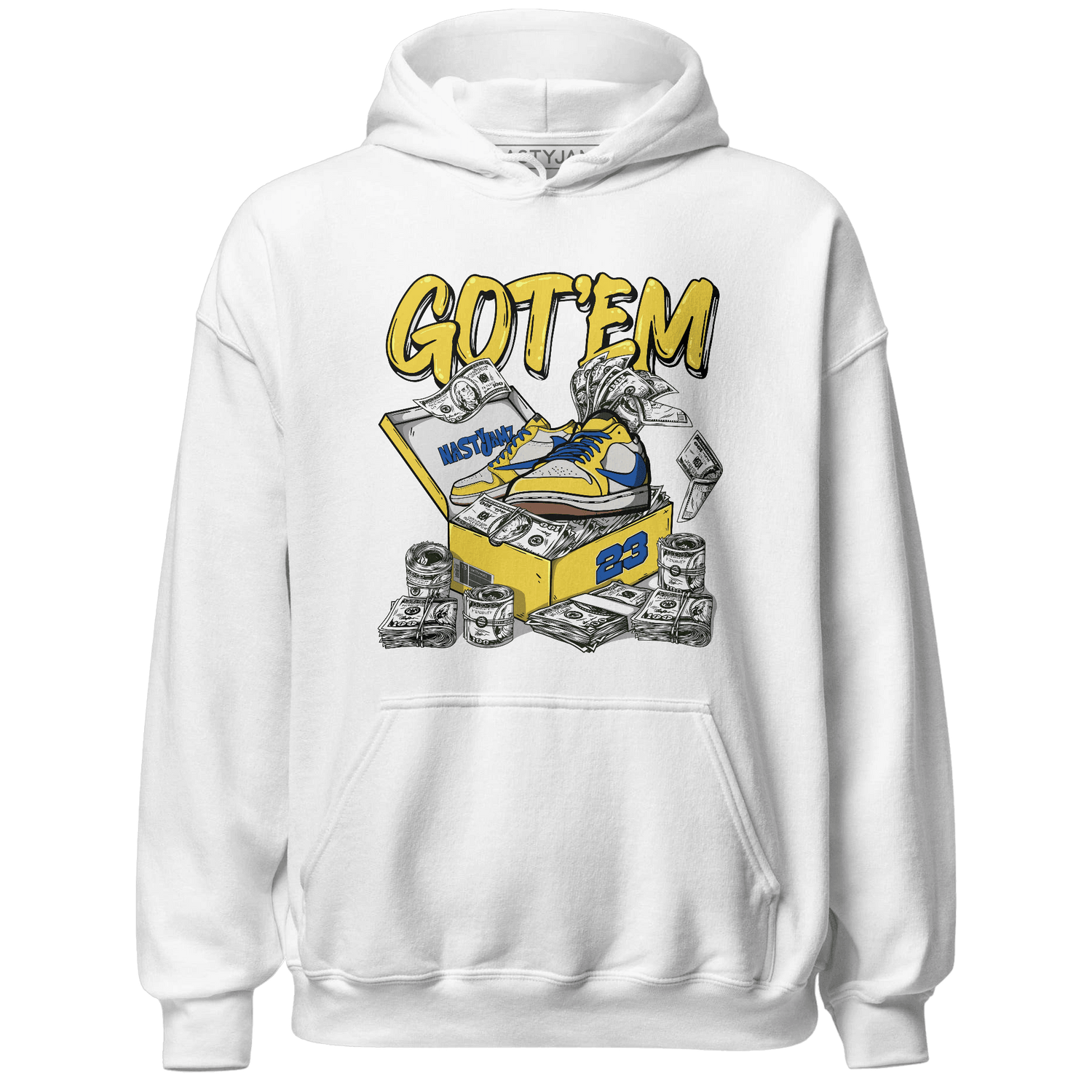 Low OG Canary TVSC 1s Hoodie Match Dollar Sneaker Box - NastyJamz
