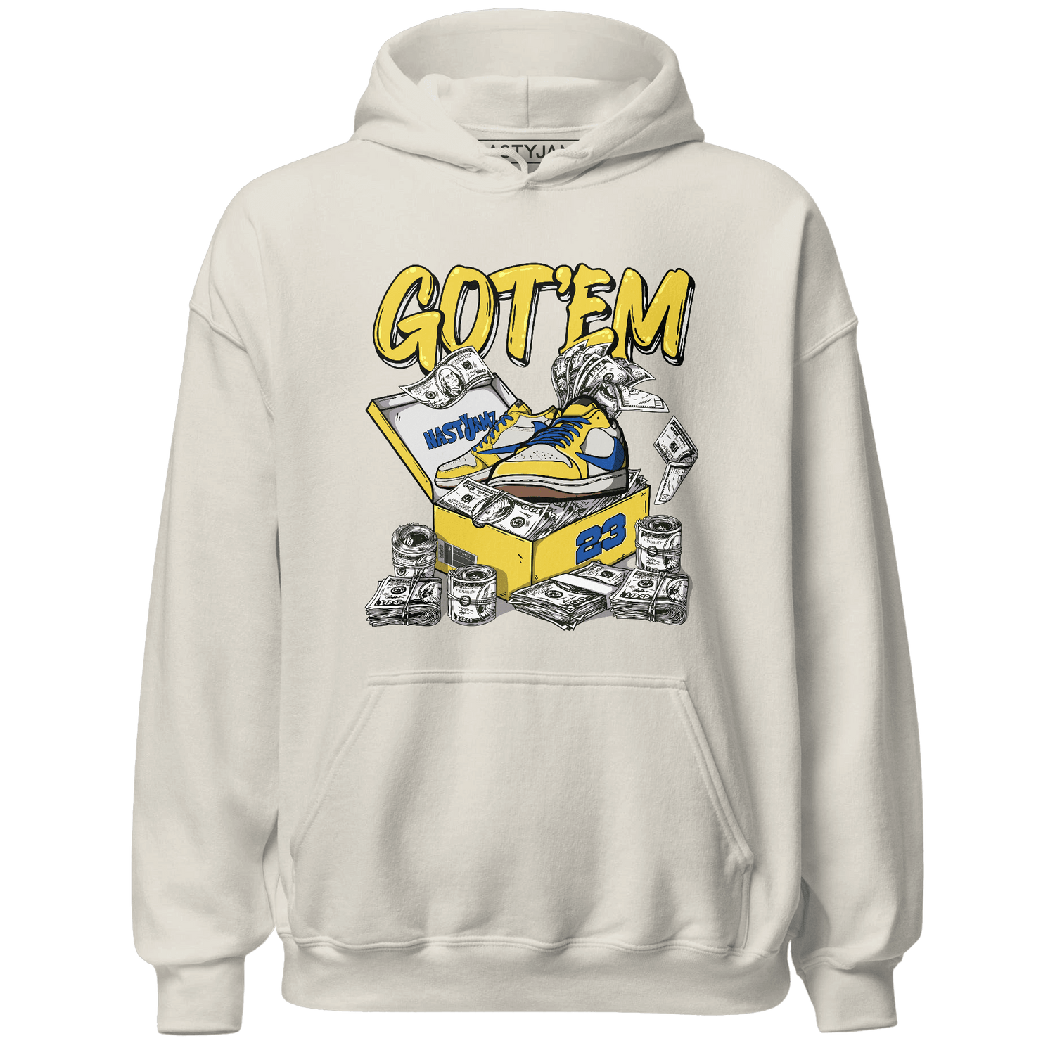 Low OG Canary TVSC 1s Hoodie Match Dollar Sneaker Box - NastyJamz