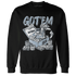 Mid Diffused Blue Grey 1s Sweatshirt Match Dollar Sneaker Box - NastyJamz