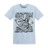 Mid Diffused Blue Grey 1s T Shirt Match Dollar Sneaker Box - NastyJamz