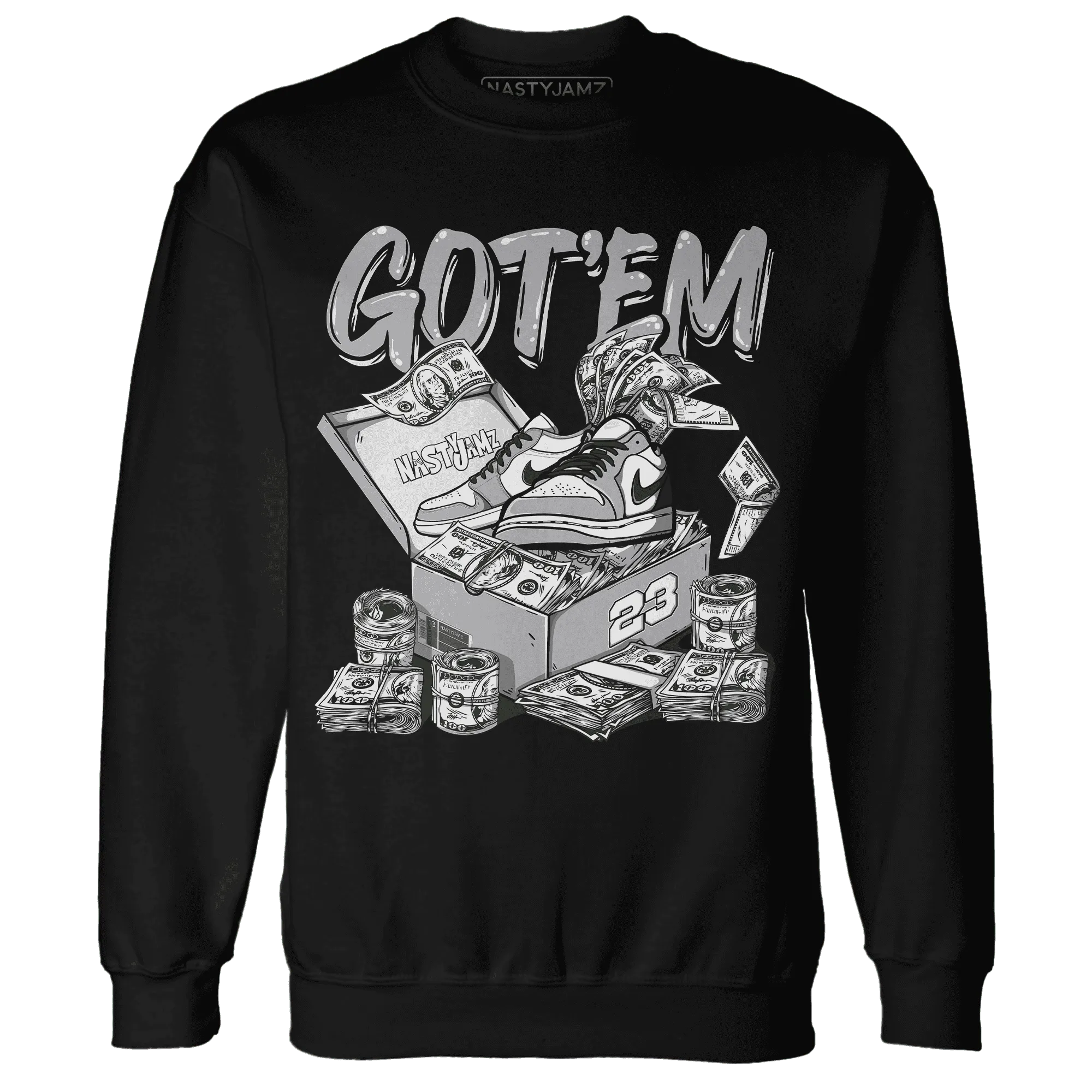 Wolf-Grey-1s-Sweatshirt-Match-Dollar-Sneaker-Box