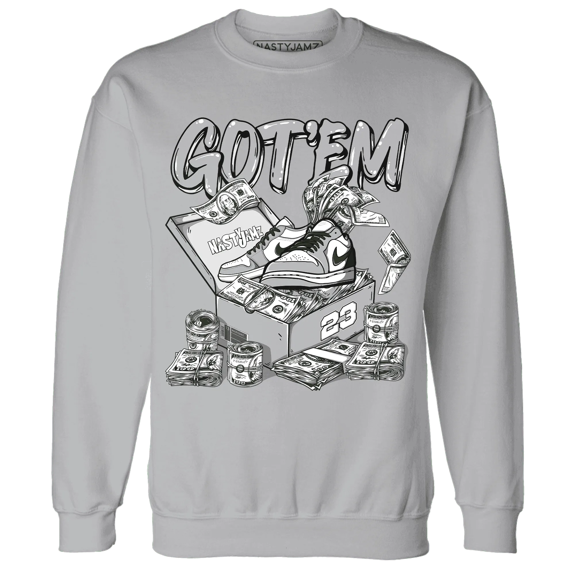 Wolf-Grey-1s-Sweatshirt-Match-Dollar-Sneaker-Box