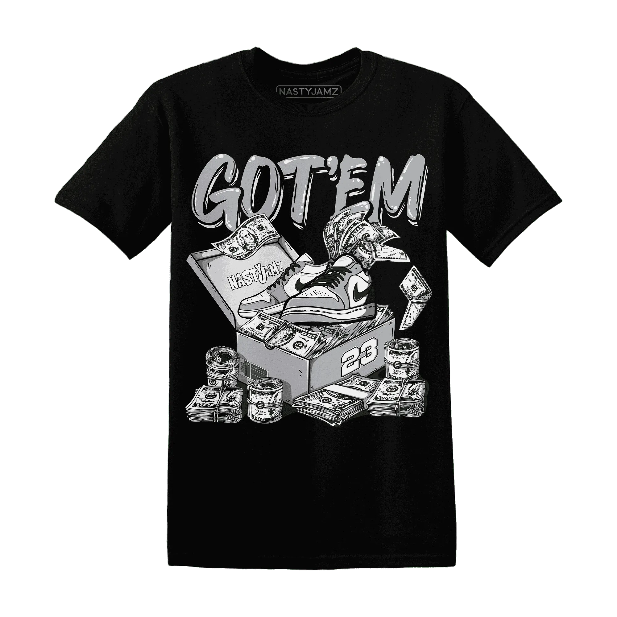 Wolf-Grey-1s-T-Shirt-Match-Dollar-Sneaker-Box