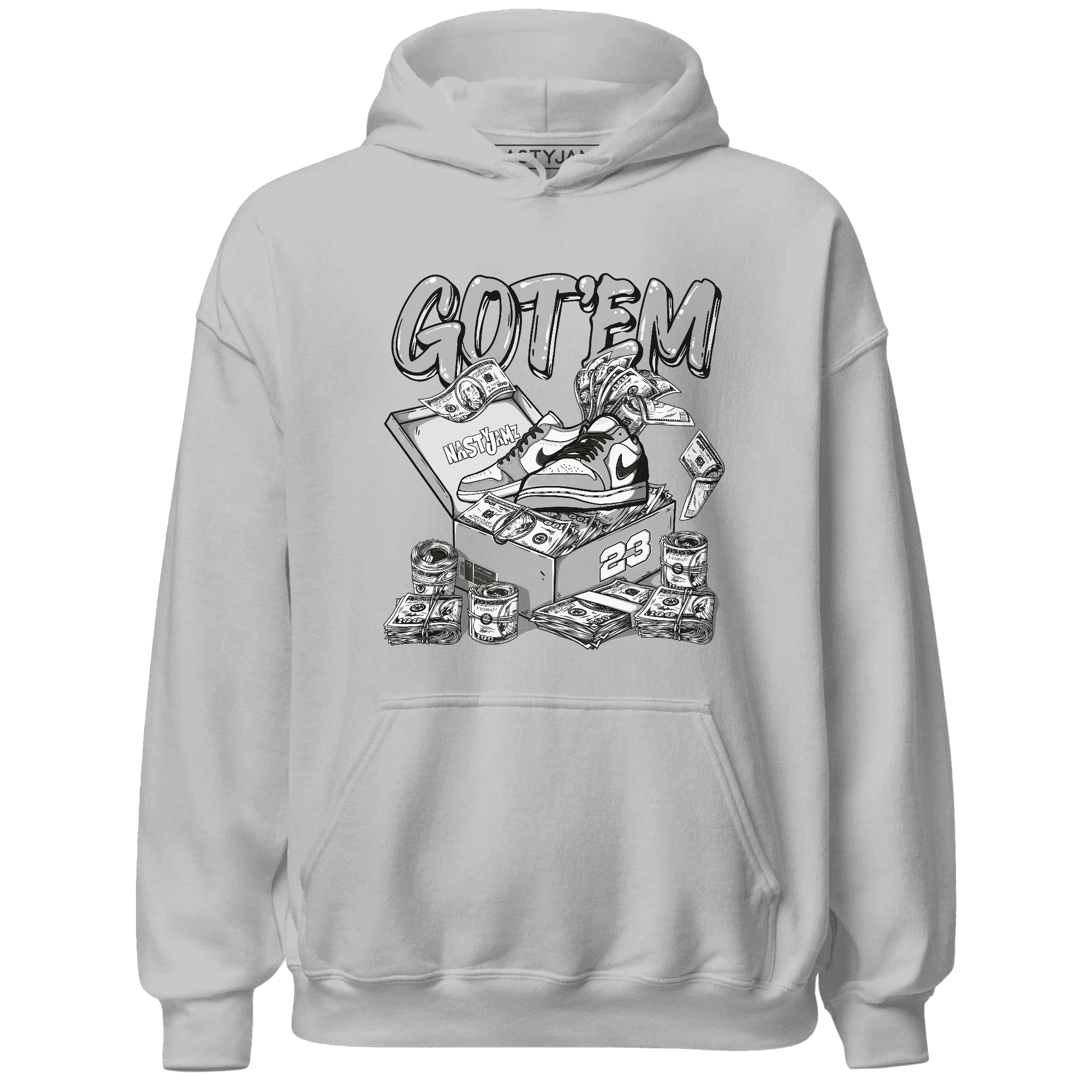 Wolf-Grey-1s-Hoodie-Match-Dollar-Sneaker-Box