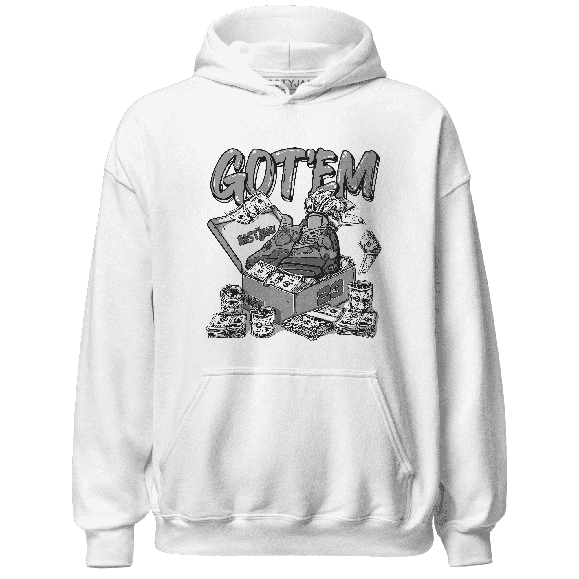 Paris Olympicsss 4s Hoodie Match Dollar Sneaker Box - NastyJamz