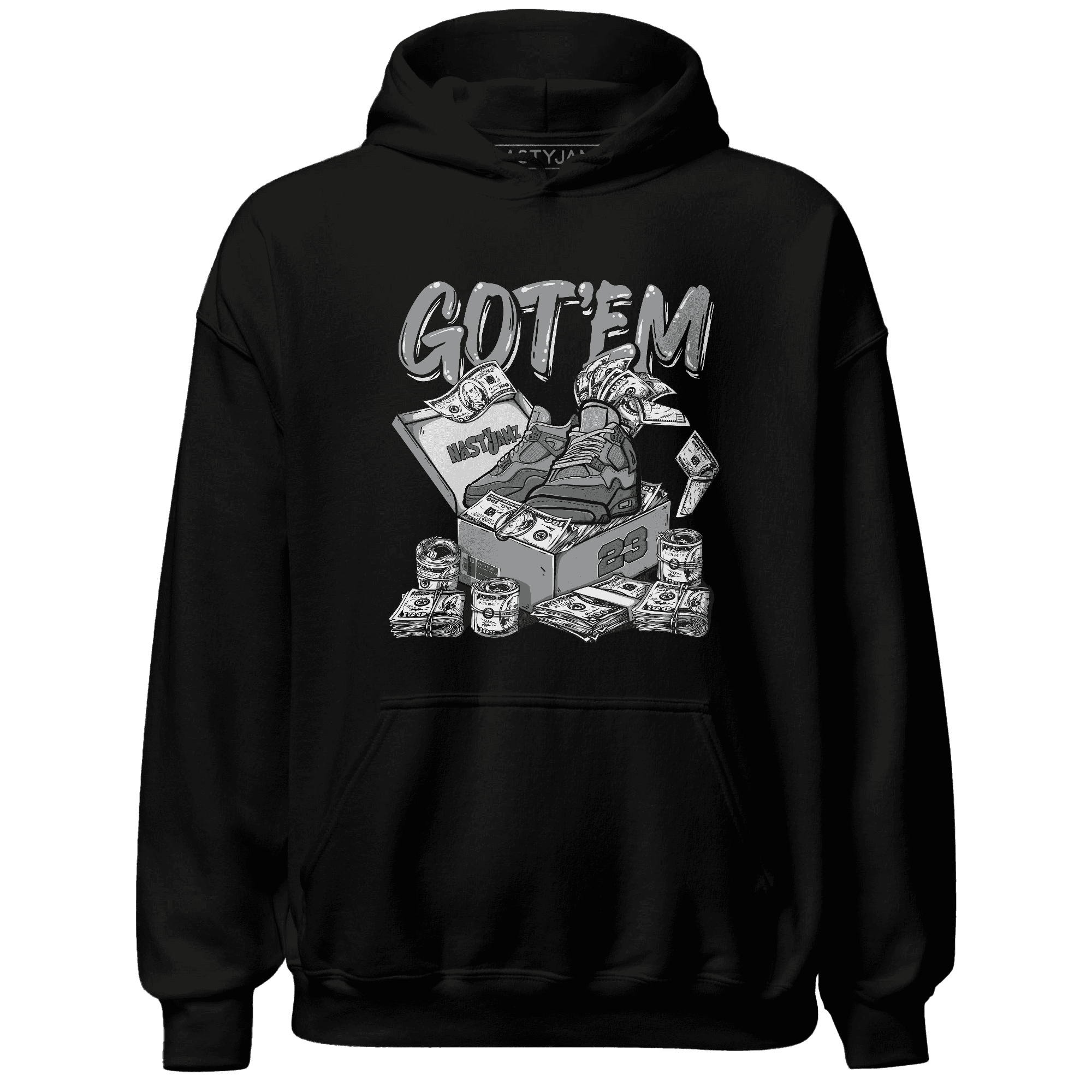 Paris Olympicsss 4s Hoodie Match Dollar Sneaker Box - NastyJamz