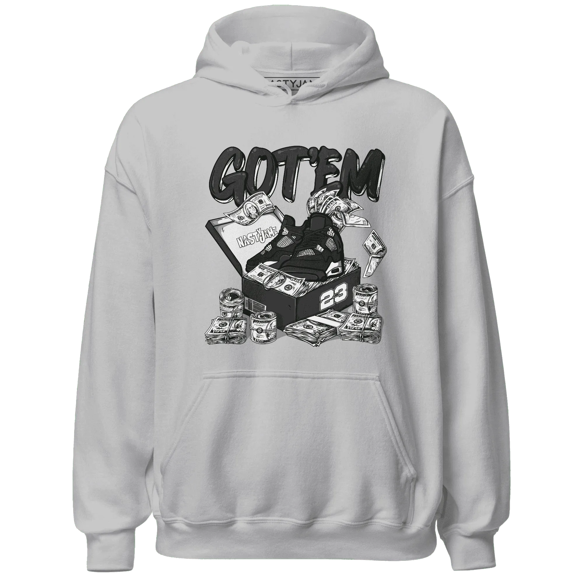 White-Thunder-4s-Hoodie-Match-Dollar-Sneaker-Box