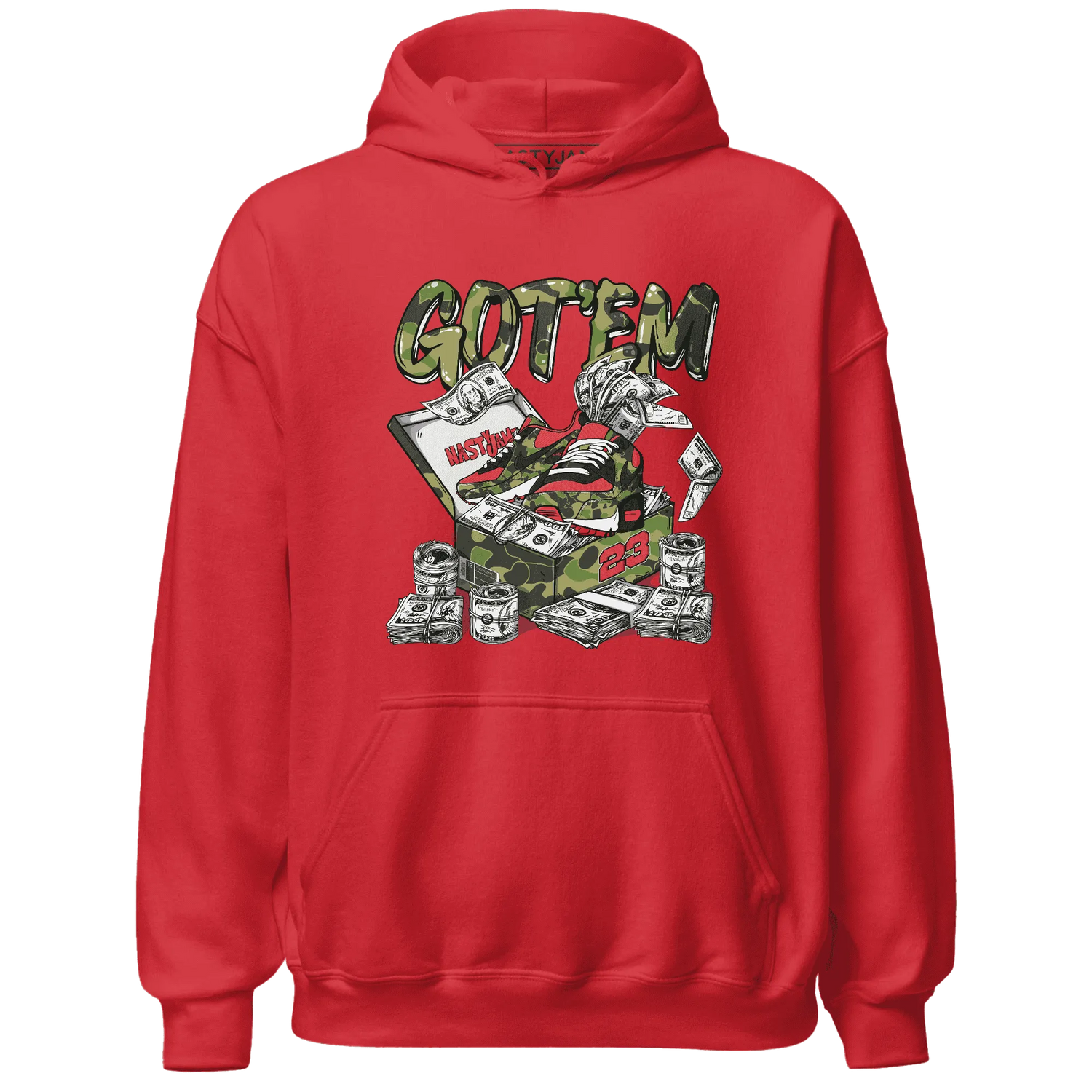 AM-90-Dark-Sage-Solar-Red-NastyJamz-Hoodie-Match-Dollar-Sneaker-Box