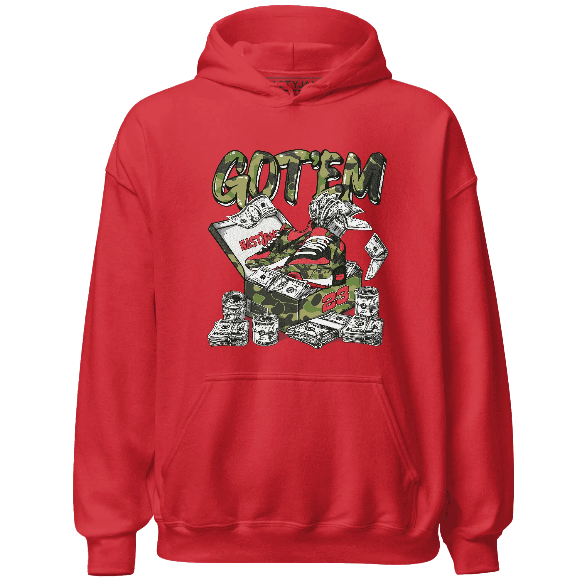 AM-90-Dark-Sage-Solar-Red-NastyJamz-Hoodie-Match-Dollar-Sneaker-Box
