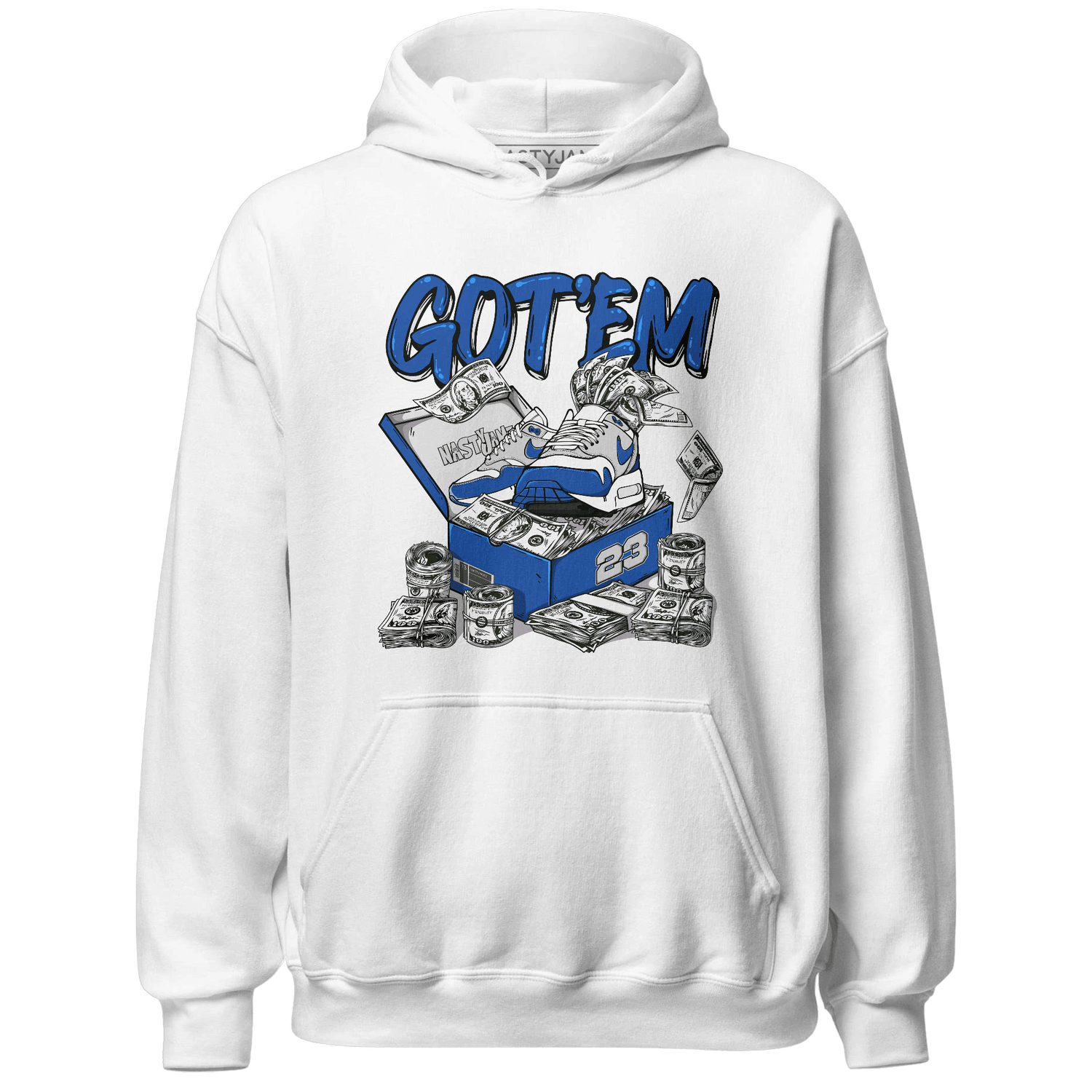 Air Max 1 86 Royal Hoodie Match Dollar Sneaker Box - NastyJamz