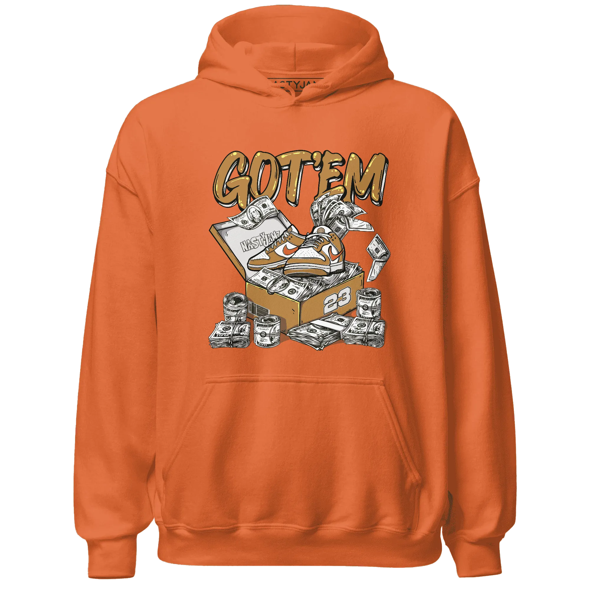 Dunk-Low-Retro-Wheat-Orange-NastyJamz-Hoodie-Match-Dollar-Sneaker-Box