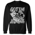 Retro High OG Black White 1s Sweatshirt Match Dollar Sneaker Box - NastyJamz